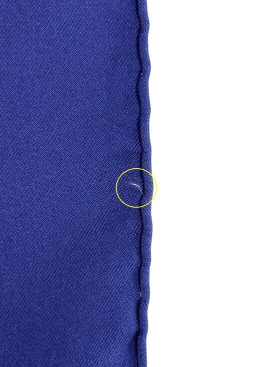 Hermes Scarf Carre 90 ART Des Steppes Step Silk Navy Multicolor - Picture 11 of 11